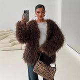 Chic Faux Fur Winter Jacket