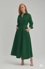 High Waist Slimming Casual Dress