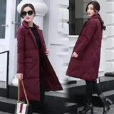 Lightweight down collar cotton jacket suit tide-1