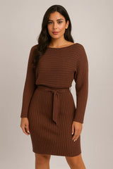 2PCS Stripe Top & Suspender Skirt Set