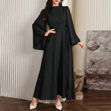 Middle Eastern Flare Sleeve Maxi