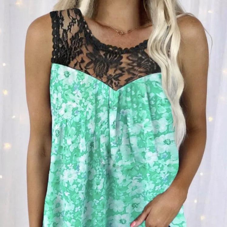 Elegant Ladies' Casual Solid Color Lace Collar Vest Top – Perfect for Everyday Fashion