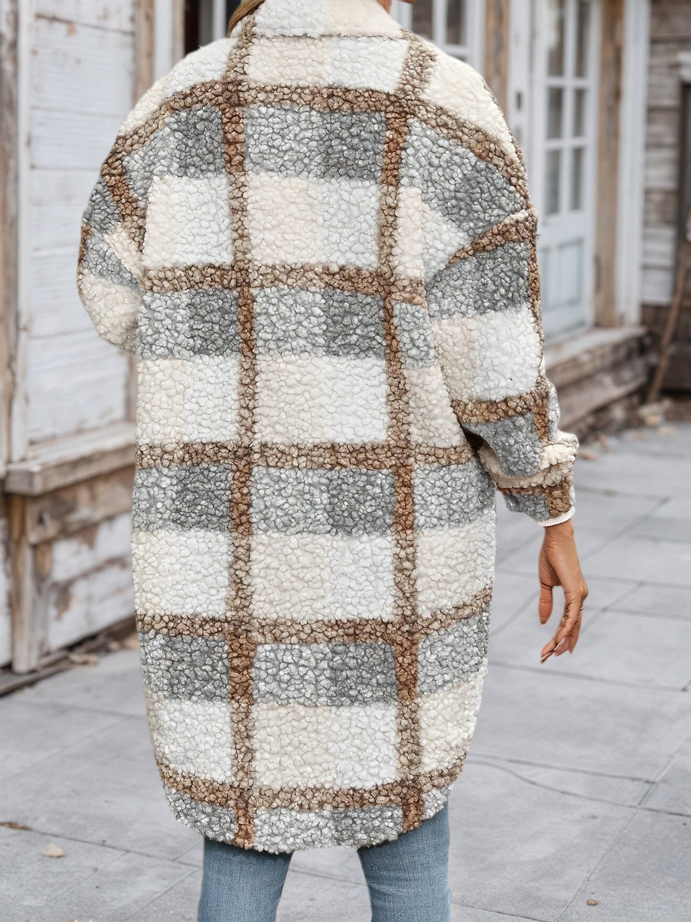 Plush Faux Fur Autumn Coat