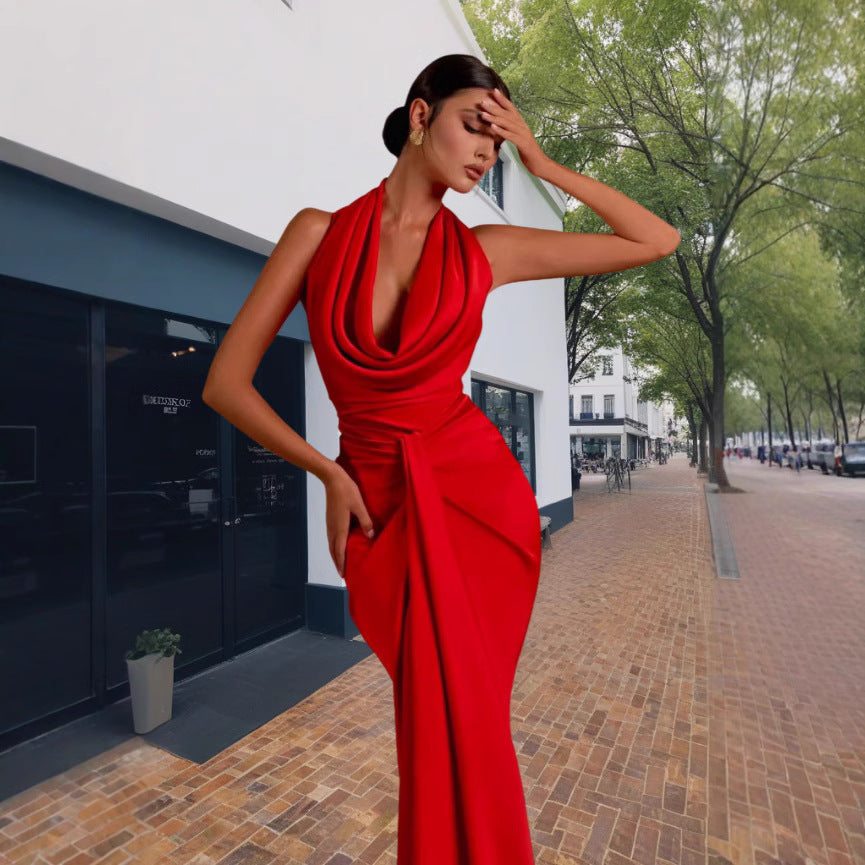 Red Evening Dress