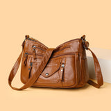 Soft Leather Large Shoulder Bag for Women