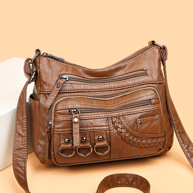 Casual Soft Leather Bag for Women