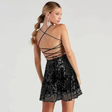 Sexy Strapless Sequin Gown