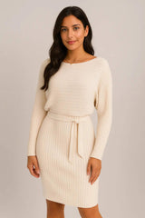 2PCS Stripe Top & Suspender Skirt Set