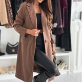 Notch Lapel Trench Coat