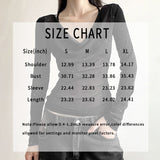 Sparkly Mesh Long Sleeve Top