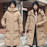 Cozy Mid-Length Coat with Detachable Hat