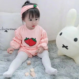 Baby jumpsuit-Pink-2