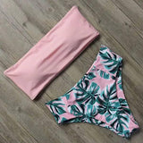 Bandage Bikini Swimwear Women Swimsuit High Waist Bikini Set-B1839PI-9