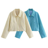 Baseball Jacket Female Niche Coat Jacket-3