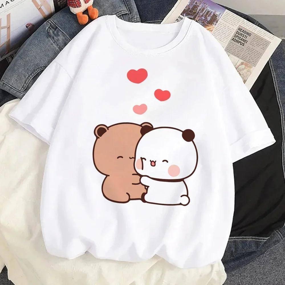 Bubu Dudu Love Tee-L235-24 WHITE-1