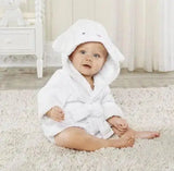 Cartoon Cute Animal Modeling Baby Bath Towels Baby Bathrobes-Whitesheep-8