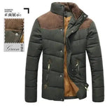 Casual Winter Outwear-Green-2