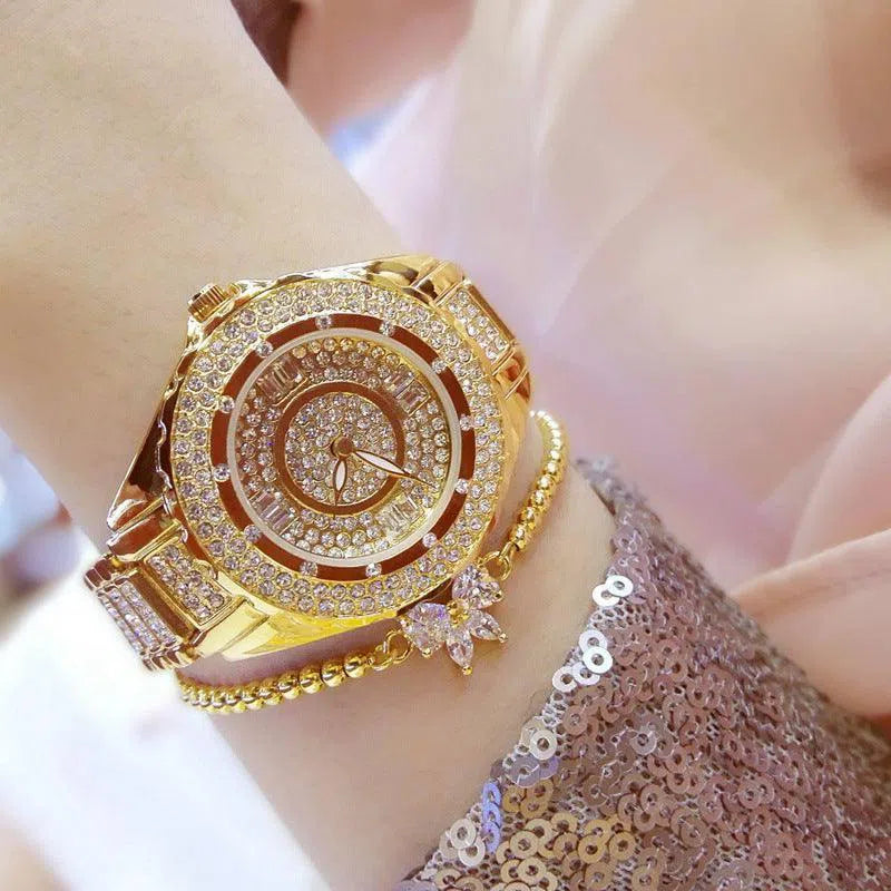 Detailed Ladies Casual Fashion Quartz Watch High-End Atmosphere Watch-3