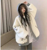 Girls' Autumn And Winter Lamb Wool Coat-6