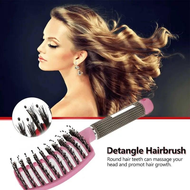 Hairbrush Anti Klit Brushy Haarborstel Women Detangler Hair-1