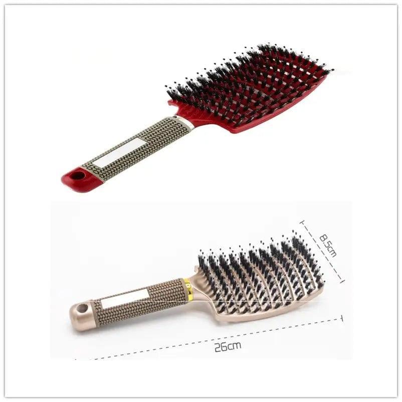 Hairbrush Anti Klit Brushy Haarborstel Women Detangler Hair-5-54