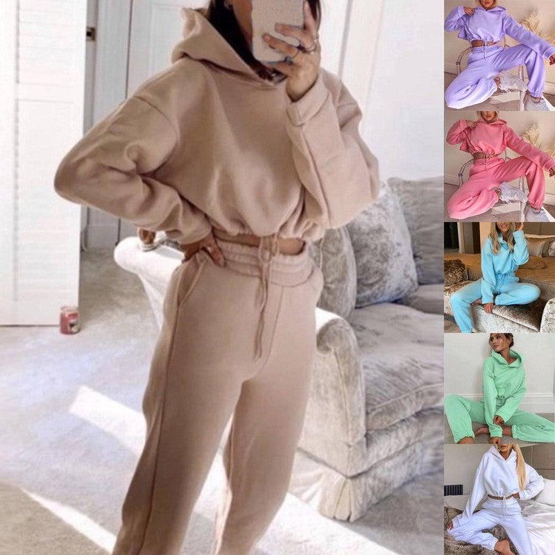 Trendy Pink Fancy Jogging Suits for Women-2