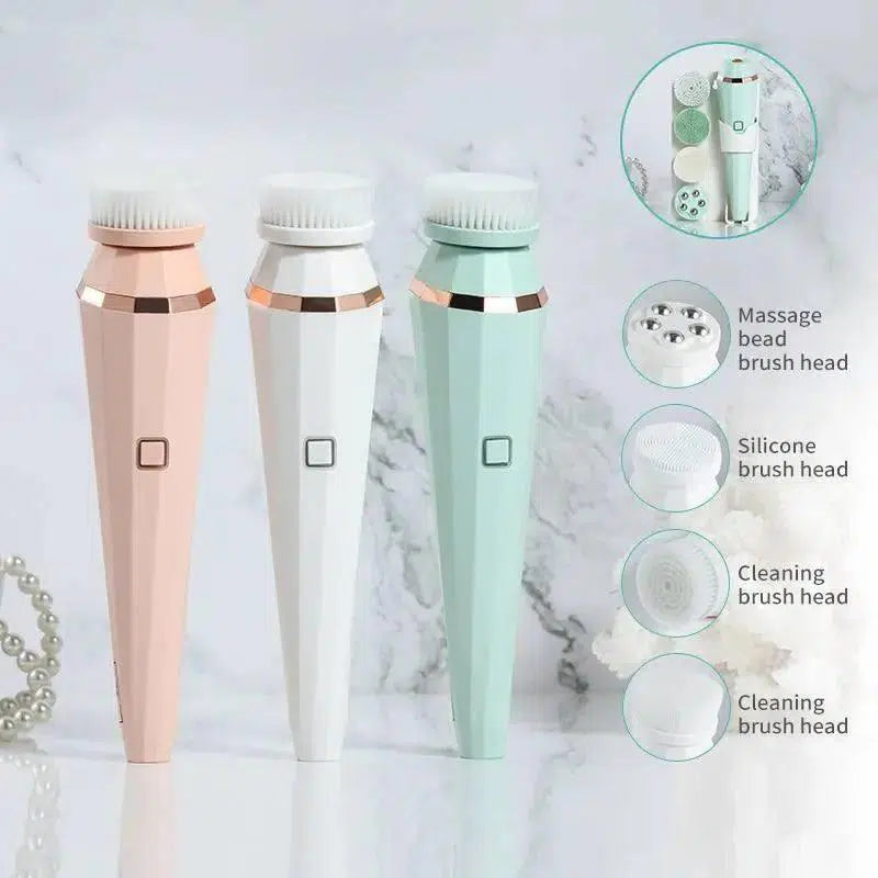 LOVEMI - Lovemi - 4 In 1 USB Rechargeable Electric Facial Cleansing