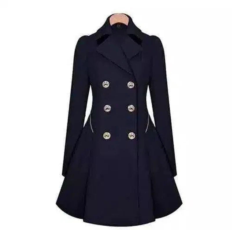 LOVEMI - Lovemi - Commuter Slim Thin Coat Trench Coat