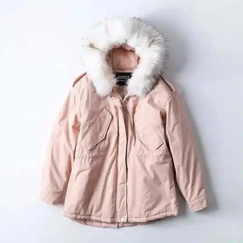 LOVEMI - Lovemi - Fur Hooded Parka