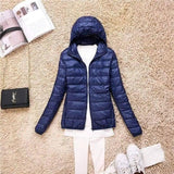 Loose Jacket Plus Fat Plus Size Light And Thin Down Jacket-J-10