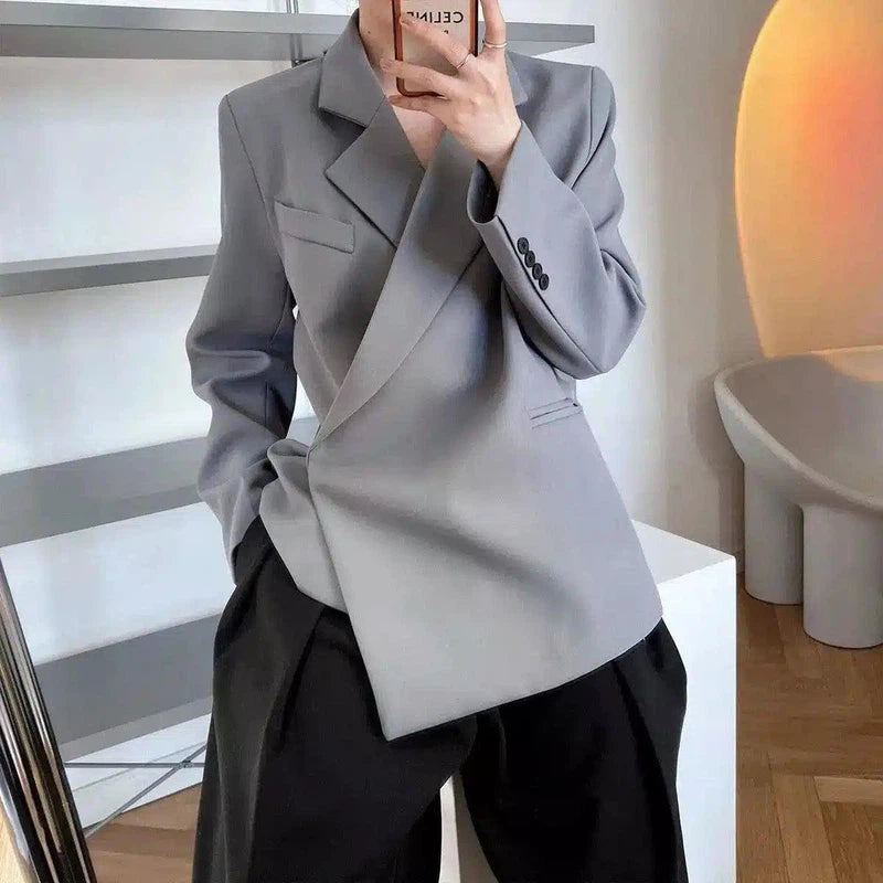 LOVEMI - Lovemi - Mooirue Spring Elegant Women Blazer Long Sleeve