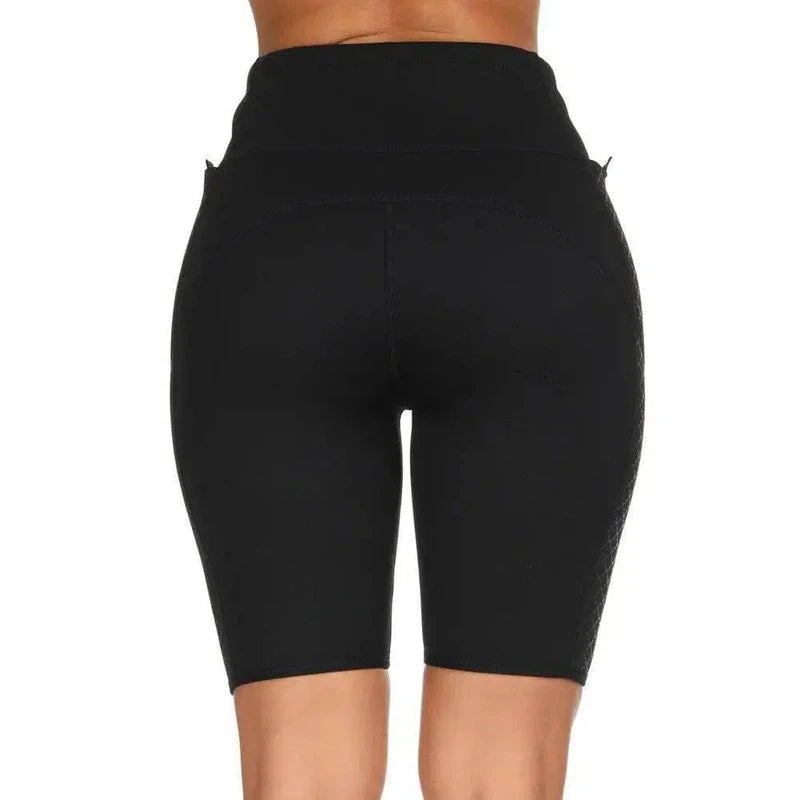 Neoprene body shaping pants-3