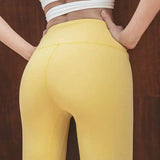 LOVEMI - Lovemi - Peach hip fitness pants high waist yoga pants