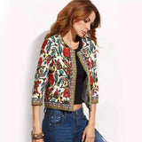 Stylish Embroidered Jacket for Women-Printing-1