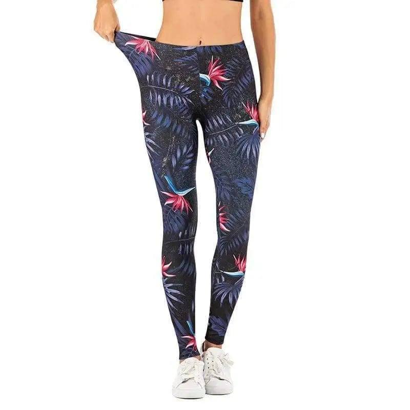 LOVEMI - Lovemi - Printed yoga pants outdoor sports leggings