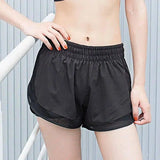 Sports shorts loose breathable marathon hot pants-4