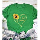 LOVEMI - Lovemi - Sunflower "Its Not Religion Its A Relationship" T