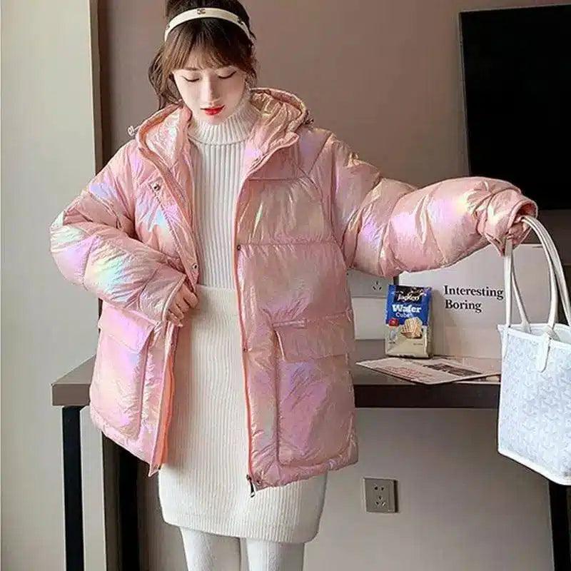 LOVEMI - Lovemi - Thick loose padded jacket