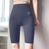 Thin High-waisted Belly Yoga Leggings-D-1