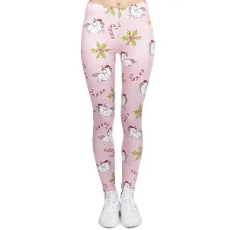 Unicorn digital printing yoga hip high waist sports leggings-Unicorn-1