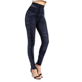 LOVEMI - Lovemi - Women's imitation denim leggings