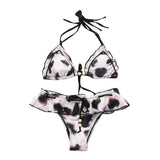 new European and American burst leopard bikini swimsuit-2