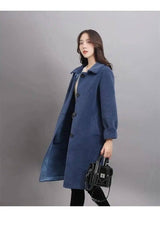 style sheep shearing coat women loose fur coat-6