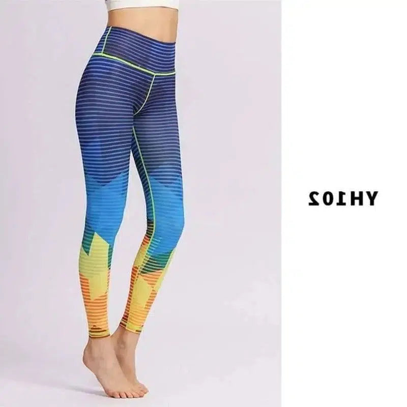 LOVEMI - Lovemi - Tie-dye printed yoga pants