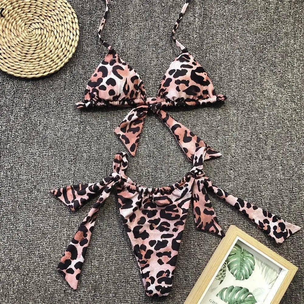 Triangle bikini-Leopard-6