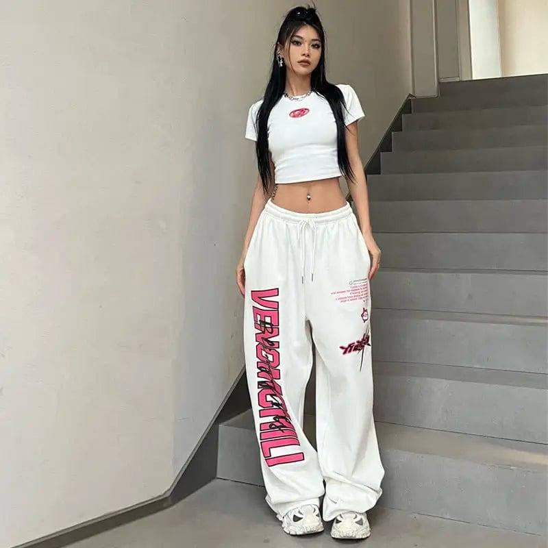 Women's Hip Hop Jazz Street Dance Casual Pants-1